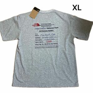 新品未使用タグ付きノースフェイスバックフォトグラフィックロゴTシャツ早い者勝ちです。