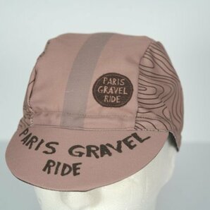 【送料140円】サイクルキャップ Paris Gravel Ride『パリ グラベルライド』コットンミックス MTB ロードバイク ヘルメットアンダーキャップの画像4