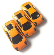 【人気】トミカ NO.87 ランボルギーニ ムルシエラゴ 3台セット 2003 1/62スケール TOMICA LAMBORGHINI MURCIELAGO_画像1