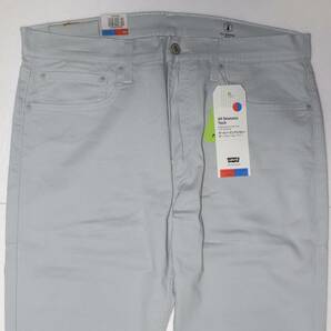 新品 Levi's リーバイス 29507-0966 W36 L32 502 レギュラーテーパー ライトグレー ストレッチツイル オールシーズンの画像2