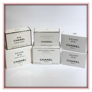 シャネル/CHANEL●No19・クリスタル●サヴォン6点セット●未使用品/保管品の画像1