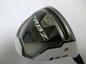 良品　★テーラーメイド ROCKETBALLZ　3W/15°　★RB-50/SR　★ヘッドカバー付（画像の品）