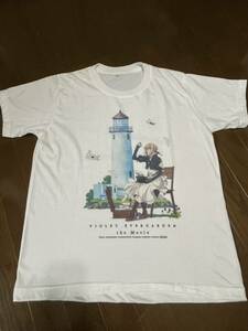 【非売品】ヴァイオレット・エヴァーガーデン 劇場版プロモーション シャツ　Tシャツ L 検索用 animagic アニメ アニメシャツ ヴィンテージ