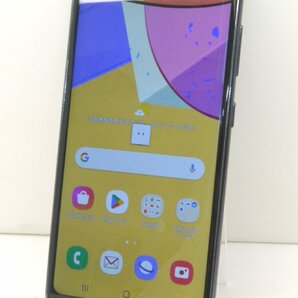 [ジャンク] docomo SIMロック解除済 Galaxy A21 SC-42A ブラック [外装状態悪い][9600]の画像1