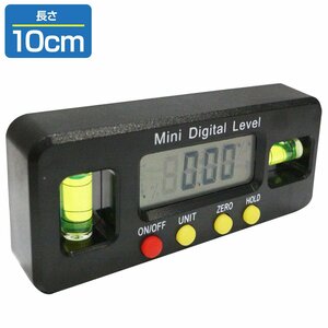 100mm digital Revell level gauge inclination total angle gauge liquid crystal display level la- horizontal angle inclination measurement measurement DIY magnet attaching . tool Mini 