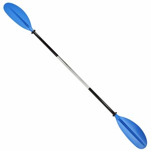 3 -step. angle adjustment . possibility! boat paddle blue / blue canoe kayak rubber boat inflatable boat paddle all aluminium paddle 