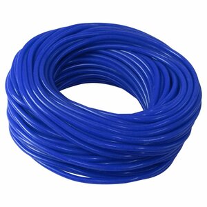 1m~ selling by the piece correspondence! silicon hose thickness 2mm inside diameter 4mm 4φ 4 pie blue blue radiator hose coolant hose pipe tube 