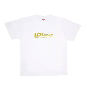 ハイクオリティ！5.6オンス LD.GOLFオリジナルTシャツ　ホワイト　XLサイズ