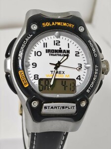 1 иен старт [ работа / текущее состояние товар ]TIMEX Timex наручные часы IRONMAN TRIATHLON Ironman триатлон унисекс 