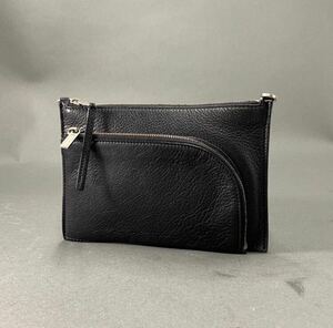 Rick Owens leather clutch bag black pouch second bag purse Rick Owens black black 