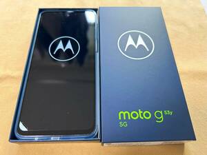 【新品/未使用】moto g 53y インクブラック