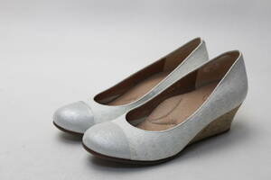  new goods!ing wing original leather Wedge pumps (22cm2E)/42