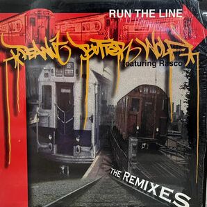 Peanut Butter Wolf - Run The Line (The Remixes) 激レア 12inch DJ CELORY LORD FINESS アングラの画像1