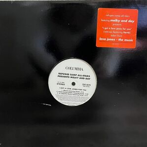 Refugee Camp All Stars Presents Melky And Day - I Got A Love Jones (Remixes) / 12inch promo レアの画像2