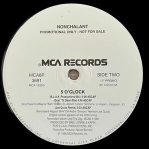 【即決価格】Nonchalant - 5 O'Clock (Promo12) / Denice Williams Slip Away / 大ネタ / K Def Mix / 人気盤 / 激レアの画像2