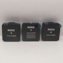 RODE ロード Wireless go II セット 受信機 x 1 送信機 x 2 マイク ワイヤレス ゴー2 管17008_画像2