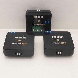 RODE ロード Wireless go II セット 受信機 x 1 送信機 x 2 マイク ワイヤレス ゴー2 管17016