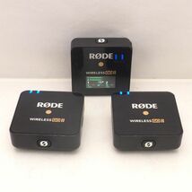 RODE ロード Wireless go II セット 受信機 x 1 送信機 x 2 マイク ワイヤレス ゴー2 管17054_画像1