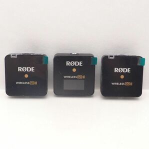 RODE ロード Wireless go II セット 受信機 x 1 送信機 x 2 マイク ワイヤレス ゴー2 管17070の画像2