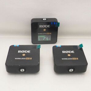 RODE ロード Wireless go II セット 受信機 x 1 送信機 x 2 マイク ワイヤレス ゴー2 管17070の画像1