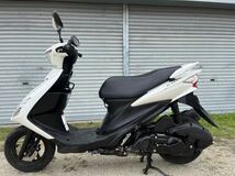 SUZUKI Address V125ss CF4MA 125cc 小型バイク 4サイクル インジェクション車両 人気車種 白色 電子メーター F1 富田林 大阪府 全国陸送可_画像3