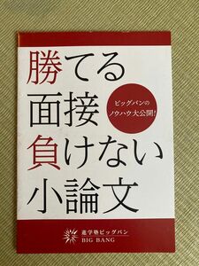 勝てる面接負けない小論文