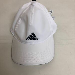 タグ付き　adidas ジュニアキャップVE801-HB7119 ホワイト　54-67センチ