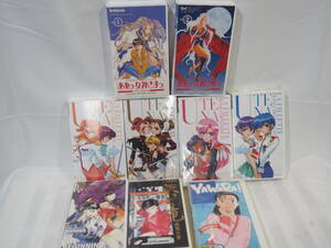 ９０年代　アニメVHSまとめて　少女革命ウテナ　ああ女神さまっ　エバンゲリオン他　未開封品あり　レア