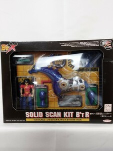 【TAKARA】SOLID SCAN KIT B'tR 雷童-003R・ソリッドスキャンキット・ 1/120スケール フィギュア ビートＸ/未組立 プラモデル 人形 玩具