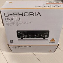 ベリンガー BEHRINGER UMC22 U-PHORIA オーディオインターフェース_画像7