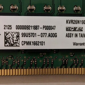 Kingston PC4-2666V メモリ16GBの画像2