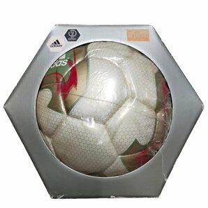 X20676NA 未開封 長期保管品 adidas 2002 FIFA 日韓ワールドカップ FEVERNOVA フィーバーノバ 公式試合球 AS5500 サッカーボール 5号球の画像3