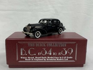 GIT4-219【中古品】ブルックリンモデル THE BROOKLIN MODELS B.C.004ｘ1938 BUICK SPECIAL TOURING SEDAN M-41(BLACK LIMITED EDITION)1:43