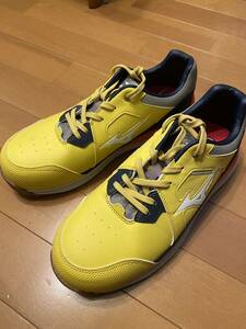 新品同様 ミズノ MIZUNO オールマイティHWⅡ 11L イエロー