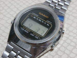 CASIO CASIOTRON R-18 デジタルウォッチ カシオ カシオトロン オールドカシオ ビンテージ 腕時計 電池交換済み