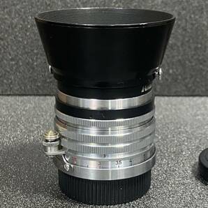 ★希少フード付★ ニコン Nikon NIKKOR-H 50mm F2 L39 黒帯 の画像3