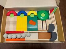 ボイラ VOILA ゴルフセット S913B 木製おもちゃ　室内用　知育玩具　【送料無料】_画像5