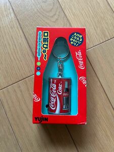 コーラ　キーホルダー　口笛ぴゅー　缶　レトロ　缶　箱付き　Coca-Cola