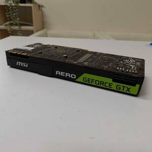 S505【msi】msi GeForce GTX1080 Ti AERO 11G【中古動作品(訳あり）・グラフィックボード】