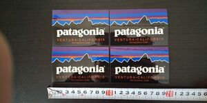 パタゴニア patagonia　ロゴステッカー　4枚セット