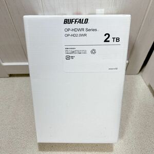 未開封 BUFFALO 5000WR WD Redモデル用オプション 交換用HDD 2TB OP-HD2.0WR