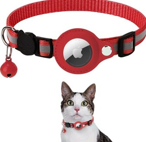 犬 猫用首輪、ペット、Airtag gps、首輪、猫 、エアータグ、追跡、脱走