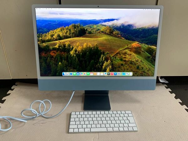 iMac Apple 一体型パソコン SSD 512GB 2021 M1 24インチ　24型　24inch Retina 