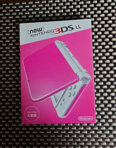 【未使用・新品】Newニンテンドー3DS LL ピンク×ホワイト new3dsll 純正 任天堂 Nintendo 2ds ll