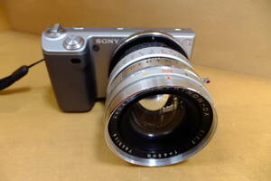 YASHINON-DX 45mm F1.7 NEX(E) mount modified lens 