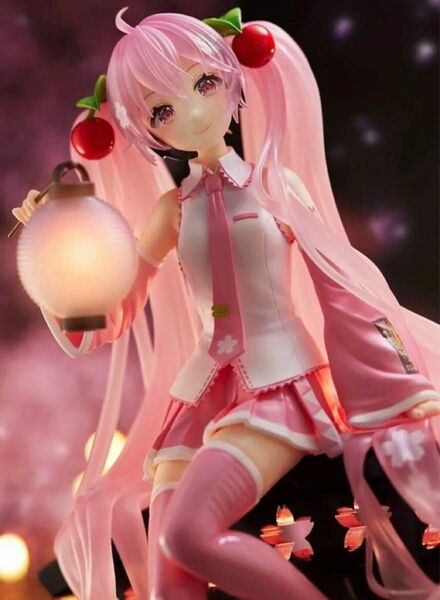 桜ミク フィギュア １体 新品 未開封 SAKURA MIKU AMP 桜 提灯 ver. 光る 人気 さくらみく 初音ミク ミク