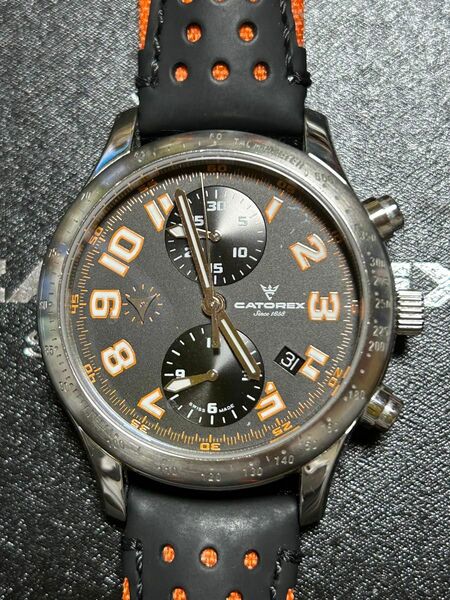 【美品】CATOREX カトレックス　8169ー5自動巻き　クロノ腕時計