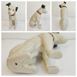 ニッパー犬  VICTOR  ビクター犬  まとめて 6体  昭和レトロ   アンティーク  陶器人形  コレクションの画像3