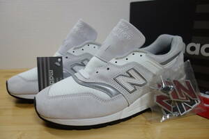 定価3.6万円 未使用 New Balance M997 LBG 26.5cm USA 白 スエード 576 990 991 992 993 995 996 998 999 1300 1400 1500 GY UK ENGLAND