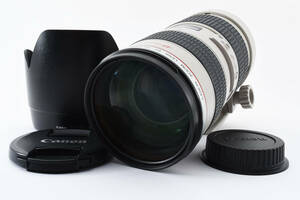 ★美品★　CANON EF 70-200mm 2.8 L USM レンズフード（ET-83）付　#24AP3